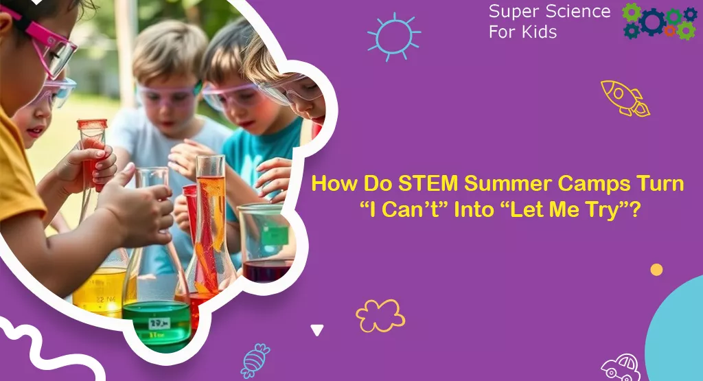 How Do STEM Summer Camps Turn “I Can’t” Into “Let Me Try”?